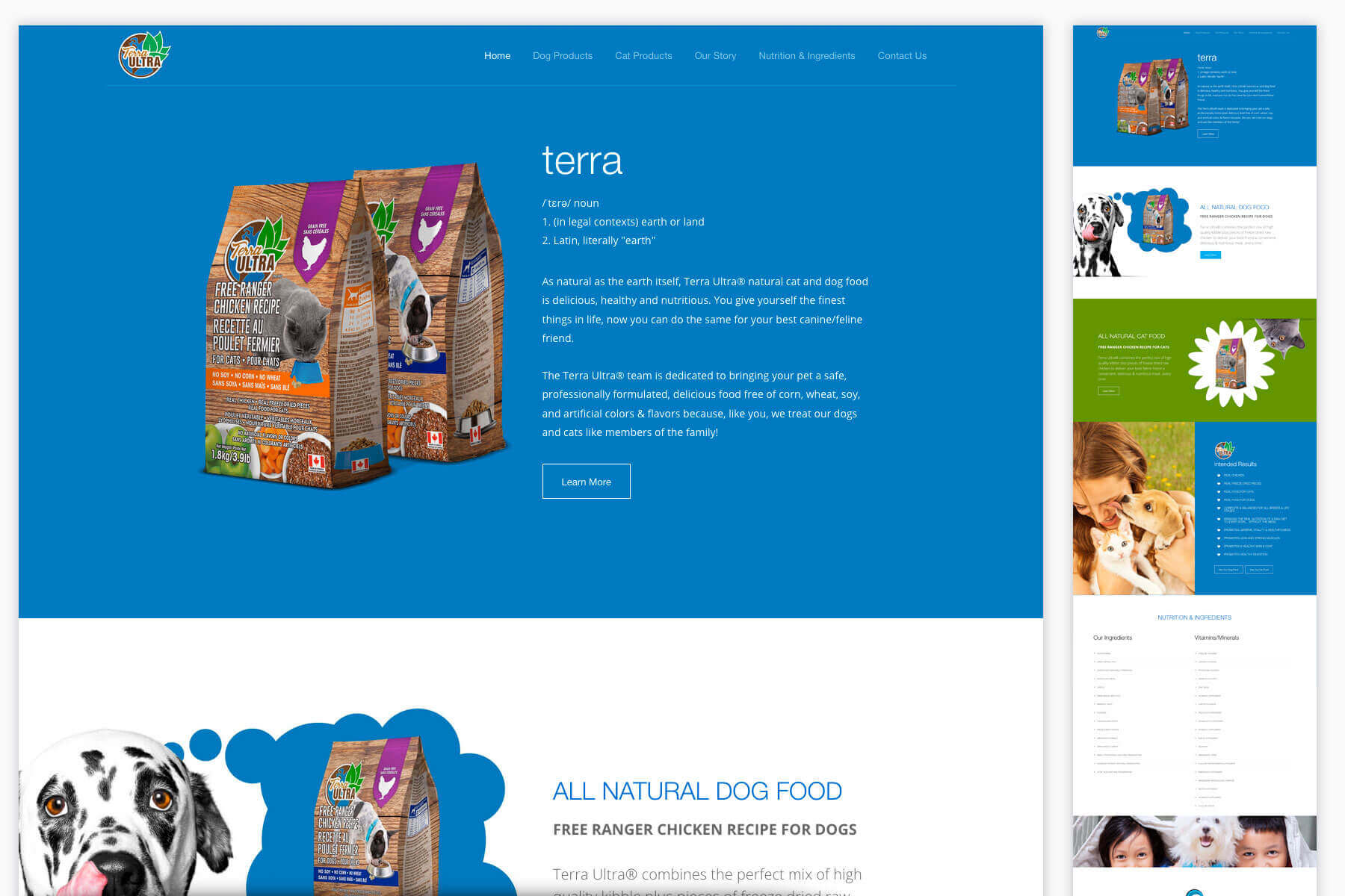 Terra Ultra - Website - Design